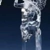 Roman 11.5" Icy Crystal Led Lighted Christmas Angel Figure With Trumpet Horn