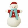 Midwest 17" Red And White Lady Snowman Christmas Figurine