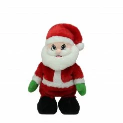 Northlight 12" Animated Tickle 'n Laugh Santa Claus Plush Christmas Figure