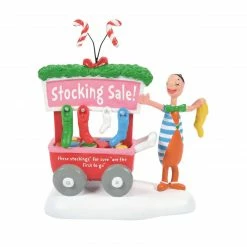 Department 56 Dept 56 The Grinch Village A Who's Who Christmas Stocking Figure