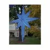 GKI/Bethlehem Lighting 72" LED Lighted Blue And Silver Moravian Star Commercial Hanging Christmas Light Decoration