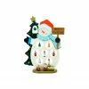 Northlight 10.25" Snowman Ornament Holder Christmas Decoration