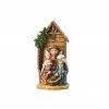 Roman 8" Brown And Blue Children's Nativity Scene Christmas Tabletop Decoration
