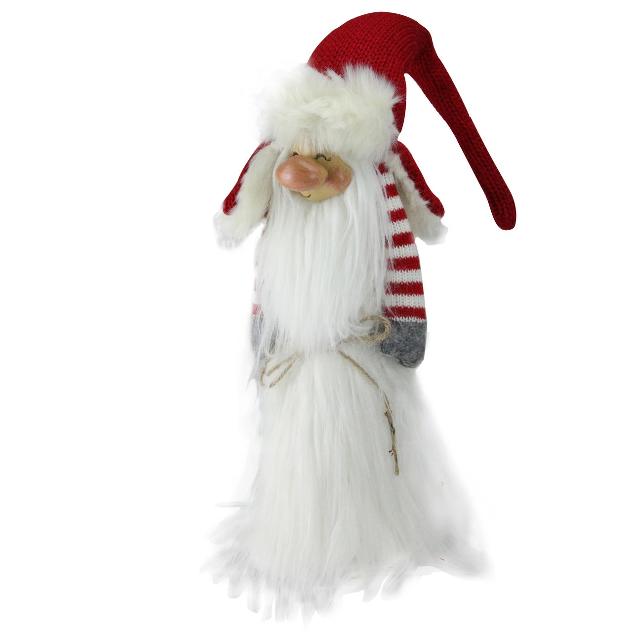 Northlight 22” White And Red Slim Santa Gnome Christmas Tabletop Decor 2 Northlight 22” White And Red Slim Santa Gnome Christmas Tabletop Decor - Image 2