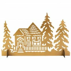 Avon 3 Piece Metal Stand-up Winter Village Mantel Scene -Northlight Shop avon f03970941 1 42099.1591031668