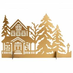 Avon 3 Piece Metal Stand-up Winter Village Mantel Scene -Northlight Shop avon f03970941 3 58416.1591031668