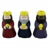 Avon Set Of 3 Wise Men Christmas Nativity Taper Candle Holders 6.5"