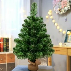 Costway 2Ft Season Decoration PVC Artificial Small Christmas Tree -Northlight Shop cm2072110243 85436.1666106659
