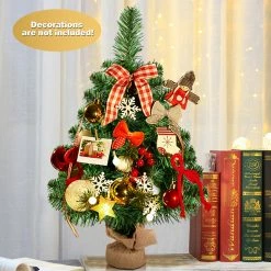Costway 2Ft Season Decoration PVC Artificial Small Christmas Tree -Northlight Shop cm2072110244 63858.1666106659
