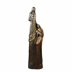 CC Christmas Decor 34" Bronze Tall Religious Holy Family Christmas Nativity Figurine