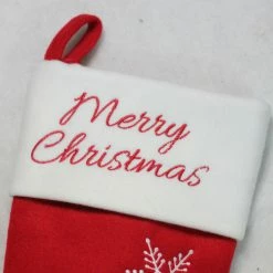 Northlight 16" Red And White Merry Christmas Snowflake Embroidered Christmas Stocking 5 Northlight 16" Red And White Merry Christmas Snowflake Embroidered Christmas Stocking -Northlight Shop d7mhkcx8xvtbmphxqaxzc2vw8jgq40fe 85645.1588354102
