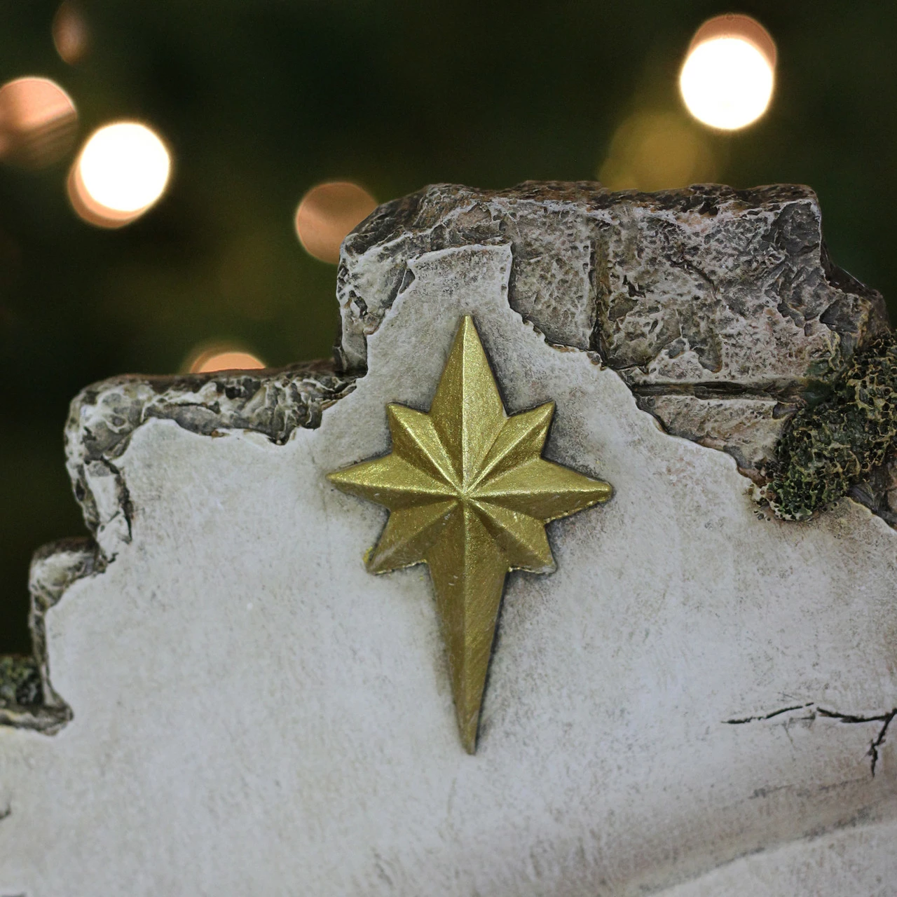 Roman 7-Piece Brown Joseph's Studio Nativity With Back Wall Christmas Table Top Decoration 12 3 Roman 7-Piece Brown Joseph's Studio Nativity With Back Wall Christmas Table Top Decoration 12 - Image 3