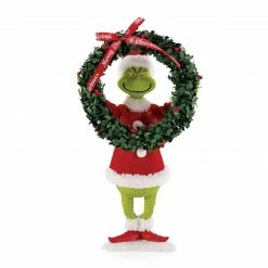 Department 56 Dept 56 Grinch Decorates Christmas Figure