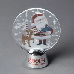 Department 56 Rudolph And Santa Christmas Holidazzler #6000498