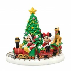 Department 56 Disney Mickey Mouse Holiday Express Christmas Table Piece #4020326