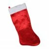Northlight 36" Oversized Red And White Christmas Stocking