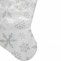 Northlight 20" White And Silver Snowflakes Christmas Stocking 5 Northlight 20" White And Silver Snowflakes Christmas Stocking -Northlight Shop dyno 1196052 3 3 15205.1604023641