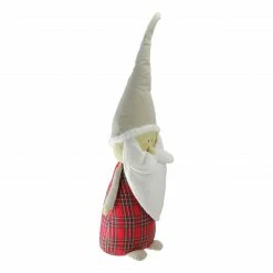 Northlight 19" Red And White Plaid Blushing Santa Gnome Tabletop Decor -Northlight Shop e4ijmianfrmomrmdcxwoxxjy49a68zda 42216.1588415514