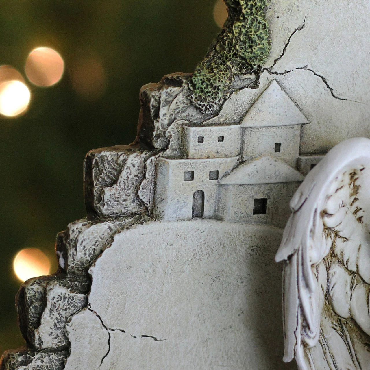 Roman 7-Piece Brown Joseph's Studio Nativity With Back Wall Christmas Table Top Decoration 12 4 Roman 7-Piece Brown Joseph's Studio Nativity With Back Wall Christmas Table Top Decoration 12 - Image 4