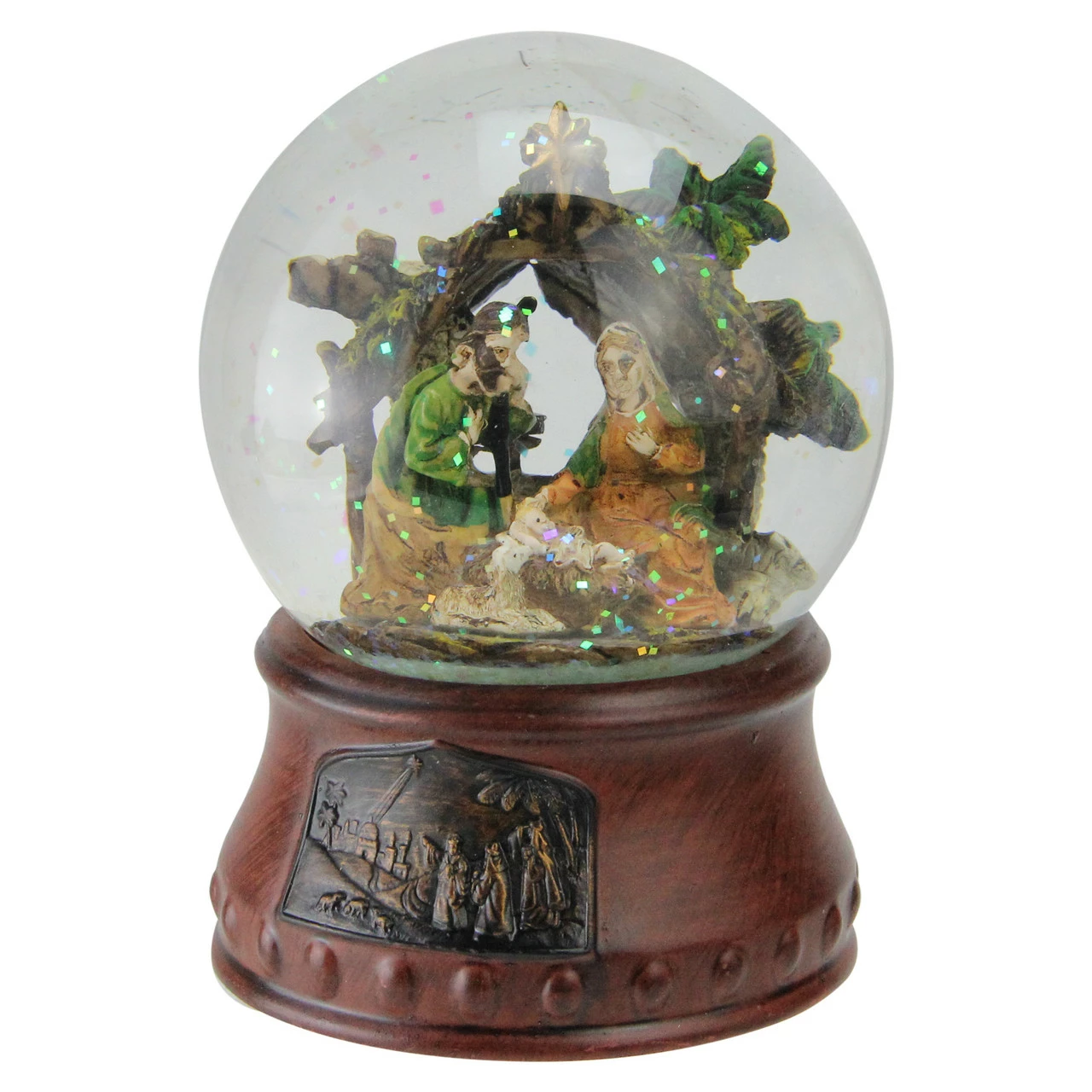 Northlight 5.5" Christmas Nativity Musical Snow Globe 1 Northlight 5.5" Christmas Nativity Musical Snow Globe