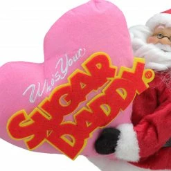 Northlight 12" Red And White Santa Claus Who's Your Sugar Daddy Christmas Tabletop Decoration -Northlight Shop fv9dphmvqwugpak6hzaiwcgbpapfoo2x 66655.1588415213