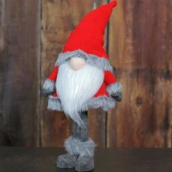 Northlight 28” Red Standing Christmas Santa Claus Gnome With Gray Faux Fur Trim -Northlight Shop g6av4zea3bttizvdpdffrkrzbcki9qfc 40024.1587645149