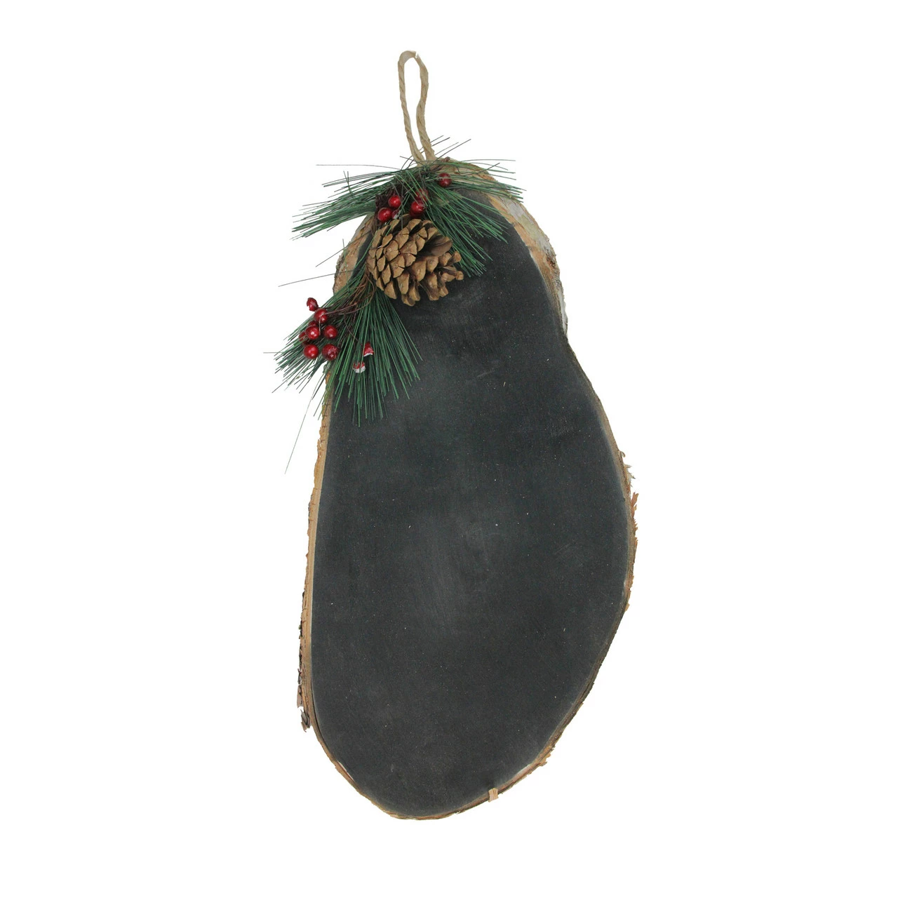 Gallerie II 16" Country Rustic Oval Chalkboard On Birch Wood Christmas Decoration 1 Gallerie II 16" Country Rustic Oval Chalkboard On Birch Wood Christmas Decoration