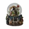 Northlight 5.75" Nativity Manger Scene Religious Christmas Musical Snow Globe