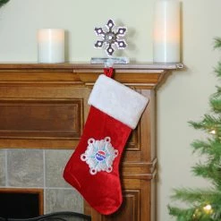 Northlight 19.25" Red And White Pepsi Snowflake Embroidered Christmas Stocking -Northlight Shop hrfkv0mguvg57pdljbkvw5edciwayoqb 35450.1588868327