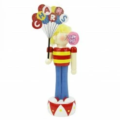 Northlight 11" Red And Yellow Charms Blow Pop Boy Tabletop Christmas Figurine