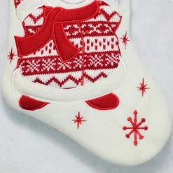 Northlight 15.75" Red And White Welcome Snowman Embroidered Christmas Stocking -Northlight Shop ibny5qifpwcynhl5sv4mcgecfeflpp4v 52917.1664466679