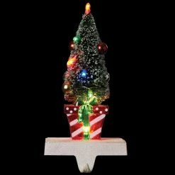 Roman 10.5" Battery Operated Lighted Christmas Tree Stocking Holder With LED Lights -Northlight Shop ijfq8yx2tfrm4zs30f0g4ljzil64lxey 08890.1661888033