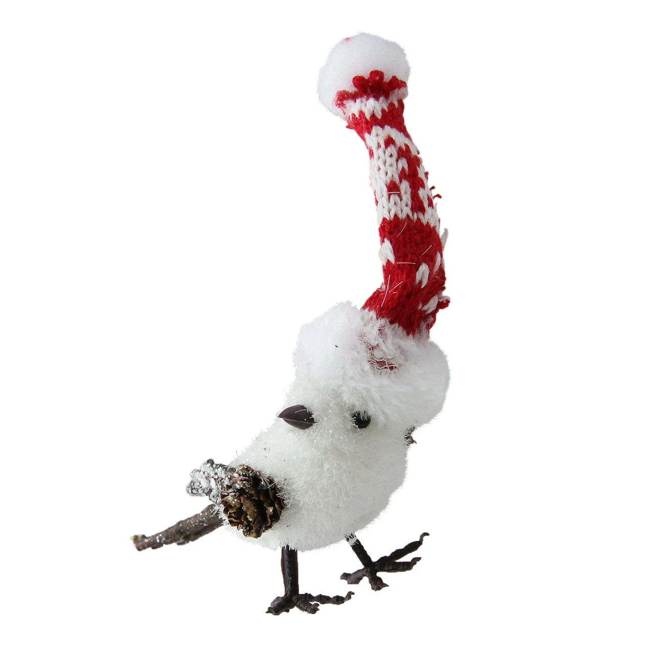 Northlight 4.75" Winter Bird In Nordic Hat With Twig Legs And Wings Christmas Decoration 2 Northlight 4.75" Winter Bird In Nordic Hat With Twig Legs And Wings Christmas Decoration - Image 2