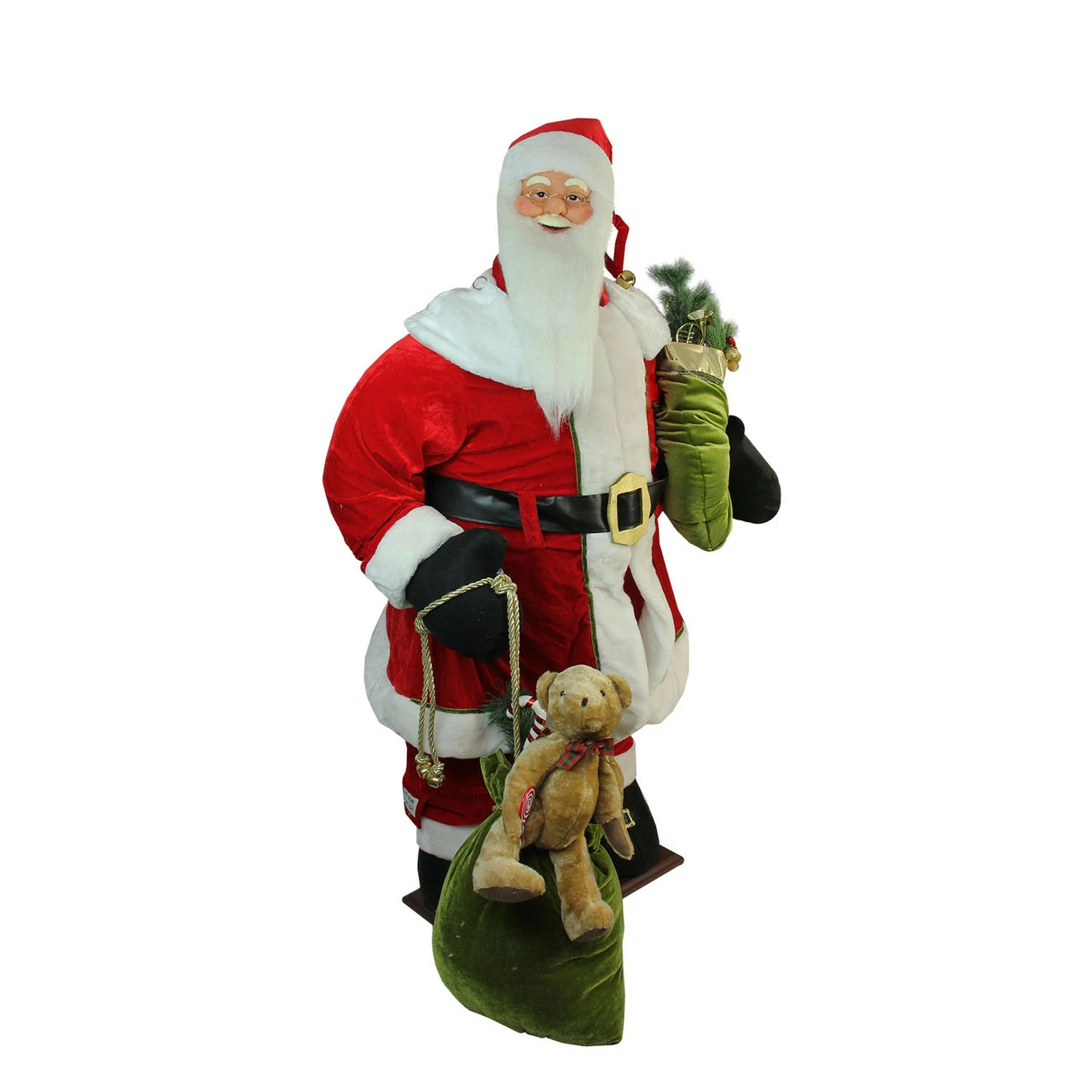 Northlight 5' Red Animated Musical Inflatable Santa Claus Christmas Figurine 2 Northlight 5' Red Animated Musical Inflatable Santa Claus Christmas Figurine - Image 2