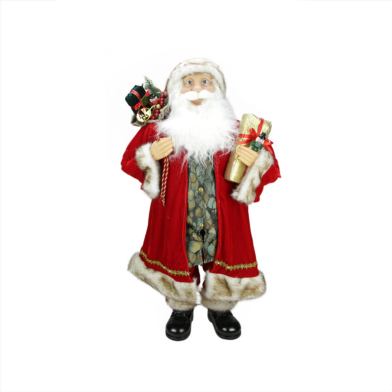 Northlight 36" Red And White Standing Santa Claus Christmas Figurine 1 Northlight 36" Red And White Standing Santa Claus Christmas Figurine