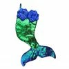 Northlight 24" Green And Black Sequined Iridescent Mermaid Christmas Stocking