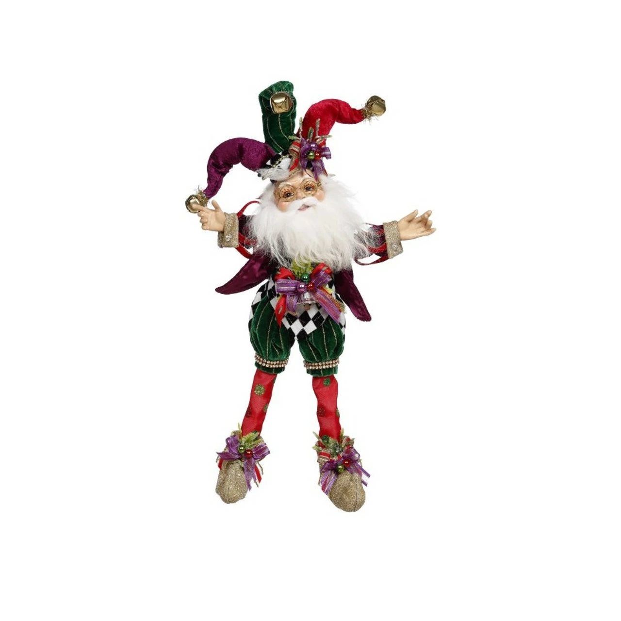 Mark Roberts North Pole Jingle Bells Christmas Fairy, Small 13.5" #51-23784 1 Mark Roberts North Pole Jingle Bells Christmas Fairy, Small 13.5" #51-23784