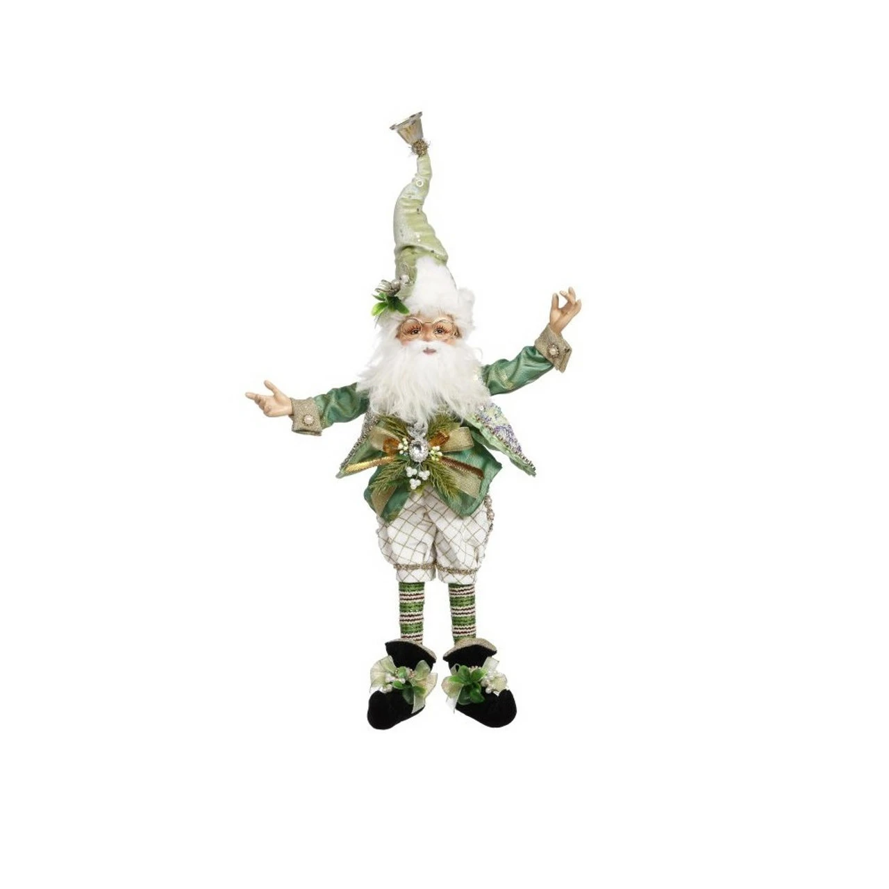 Mark Roberts North Pole Mistletoe Christmas Fairy, Medium 16.5" #51-23808 1 Mark Roberts North Pole Mistletoe Christmas Fairy, Medium 16.5" #51-23808