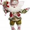 Mark Roberts Collectable Candycane Dreams Fairy - Small 10.25" #51-16392