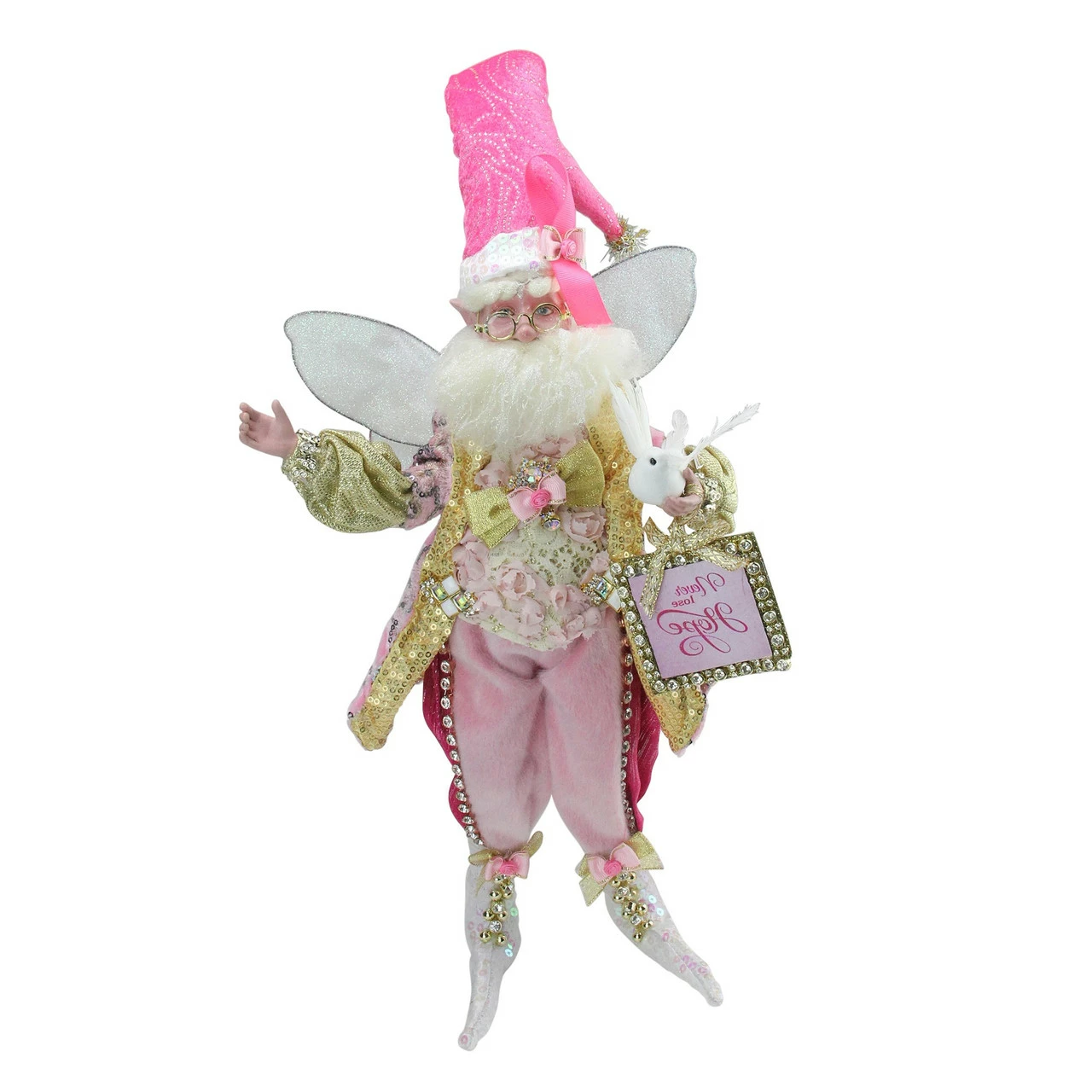 Mark Roberts Spirit Of Hope Breast Cancer Awareness Fairy - Medium 16" 2 Mark Roberts Spirit Of Hope Breast Cancer Awareness Fairy - Medium 16" - Image 2
