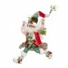 Mark Roberts Red And Green Mistletoe Christmas Fairy, Medium 16-Inches