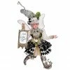 Mark Roberts 10" Black And White Happy New Year Small Girl Fairy