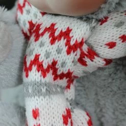 Northlight 9" Gray And Red Pucker Up Baby In Mouse Costume Collectible Christmas Doll -Northlight Shop mifs3sj8yxw5pkssnf8sxsd5nt8i5zne 81395.1588411366