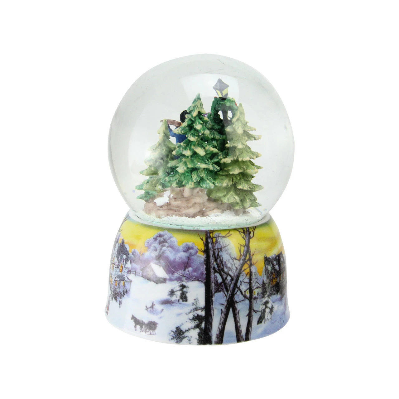 Northlight 6" Christmas Carolers Winter Scene Musical Snow Globe 3 Northlight 6" Christmas Carolers Winter Scene Musical Snow Globe - Image 3