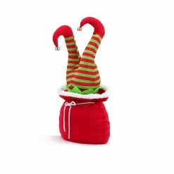 16" Mr. Christmas Motion Activated Elf Kicker