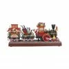 Mr. Christmas Red And Brown Animated Musical Lighted Santa's Express Decoration