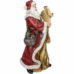 Napco 13.75" Santa Claus Holding His List With Cardinals Christmas Tabletop Figurine -Northlight Shop napco 51547 4 00886.1588415860