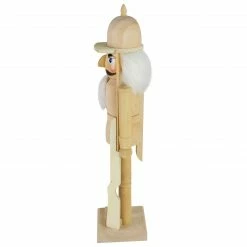 Northlight 15" Unfinished Paintable Wooden Christmas Nutcracker With Rifle -Northlight Shop norhtlight f92073 2 62823.1665346764