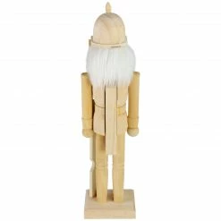 Northlight 15" Unfinished Paintable Wooden Christmas Nutcracker With Rifle -Northlight Shop norhtlight f92073 3 75679.1632416151