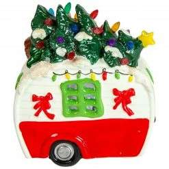 Northlight 7.75" LED Lighted Santa And Snowman Camper Christmas Decoration -Northlight Shop northlight20dw92543 3 80028.1665260255
